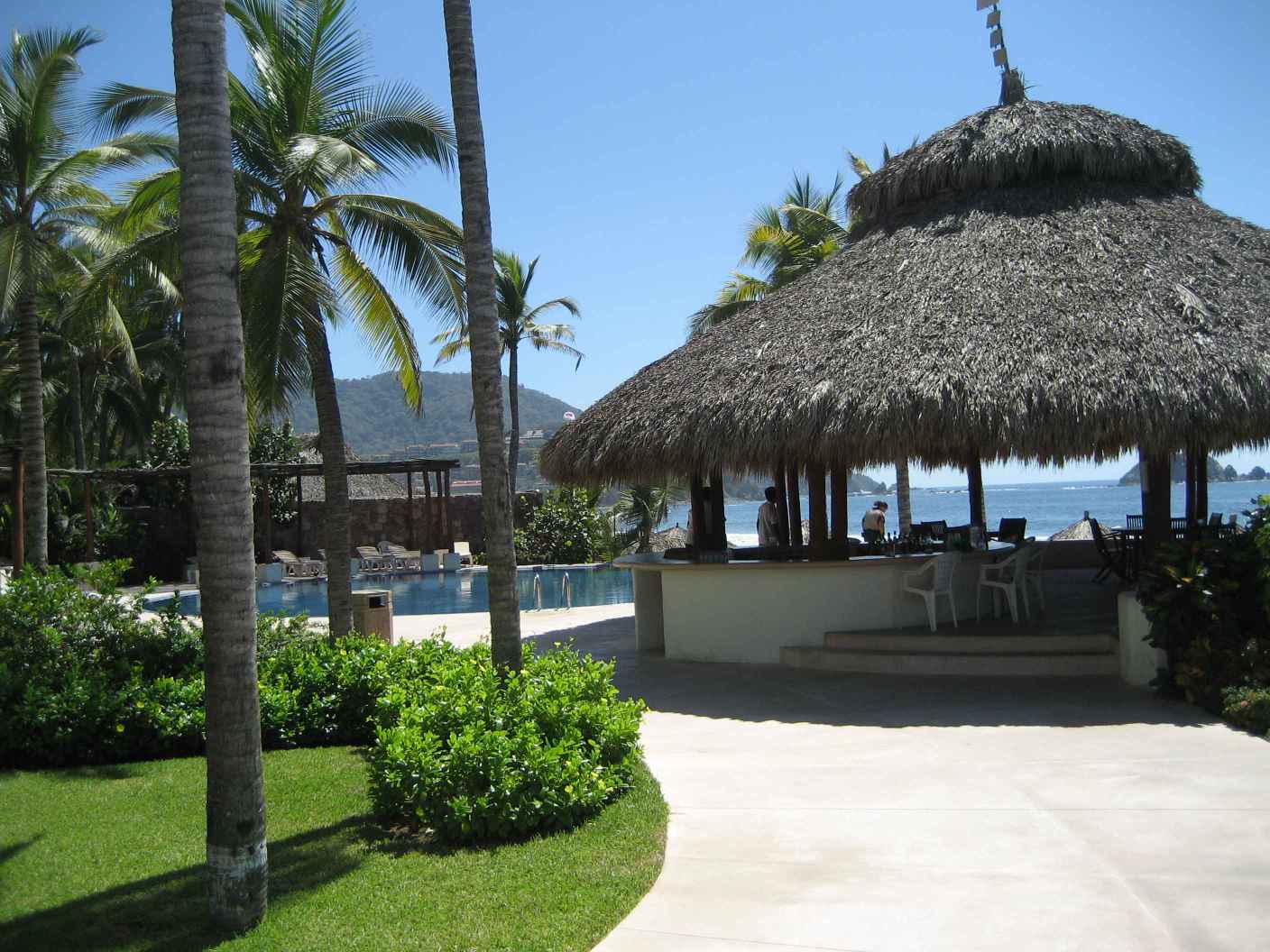 Amara Ixtapa Condo Vacation Rental - Palapa Bar